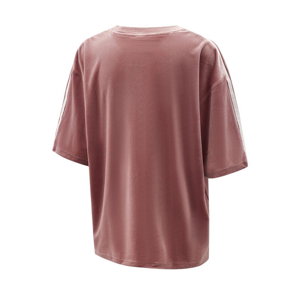 adidas Originals Gestrickter Pullover Rundhalsausschnitt Kurzarm T-Shirt Damen Oberteile KR9592