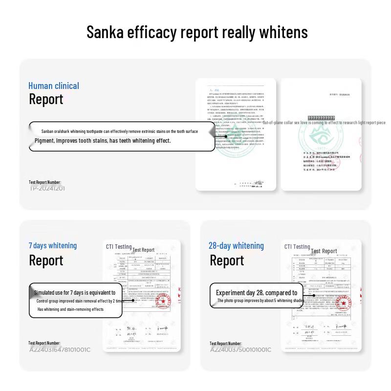 Canban Oralshark Whitening Toothpaste