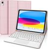 iPad Air 11/13 Protective Leather Case with Bluetooth Keyboard & Touch Pen