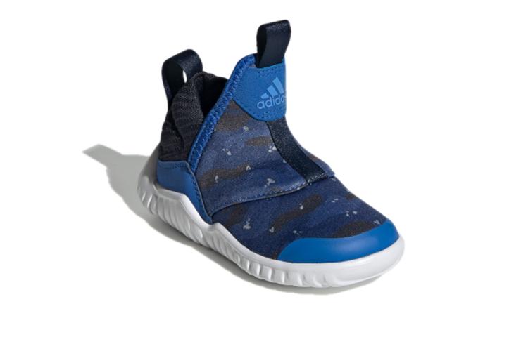 adidas Rapidazen I Low Top Toddler Shoes Blue White Black Infant And Toddler EE9332