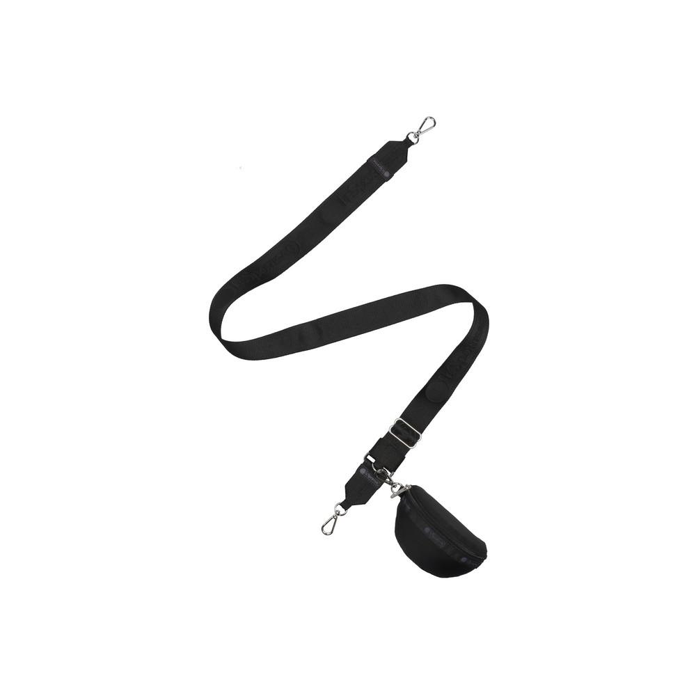 Lesportsac Black Tonal Logo Detachable Shoulder Strap [1591.Hb77]