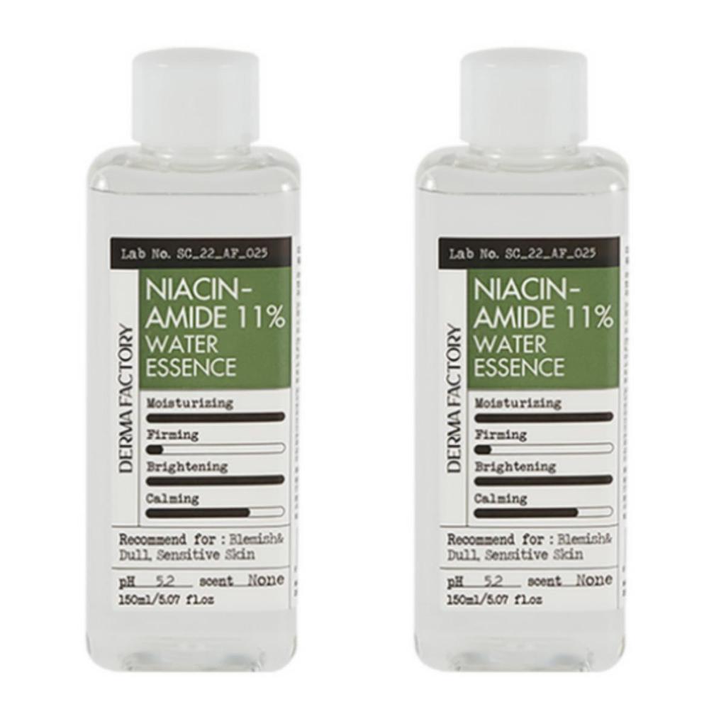 DERMA FACTORY Niacinamide 11% Water Essence (150ml)