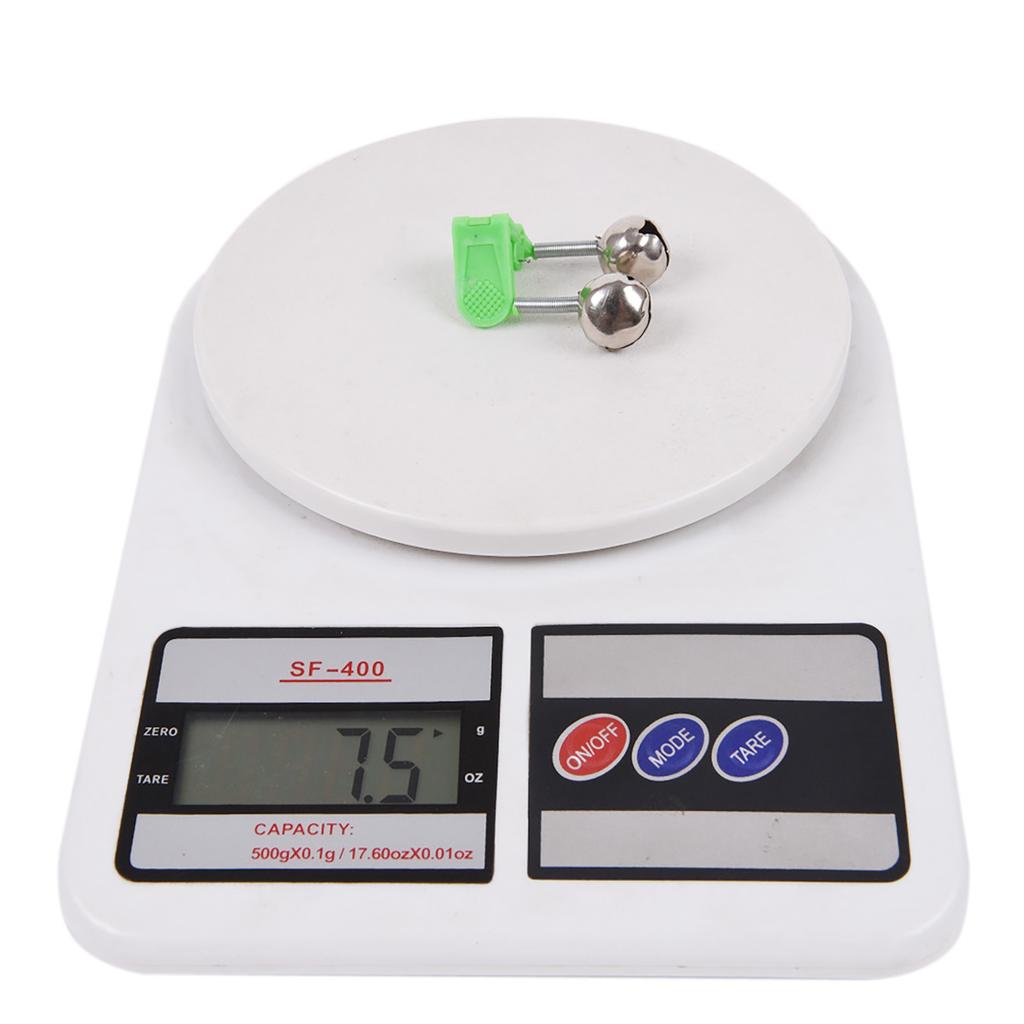 50Pcs 4.5cm Outdoor S Fishing Rod Clamp Bite Lure Alarm