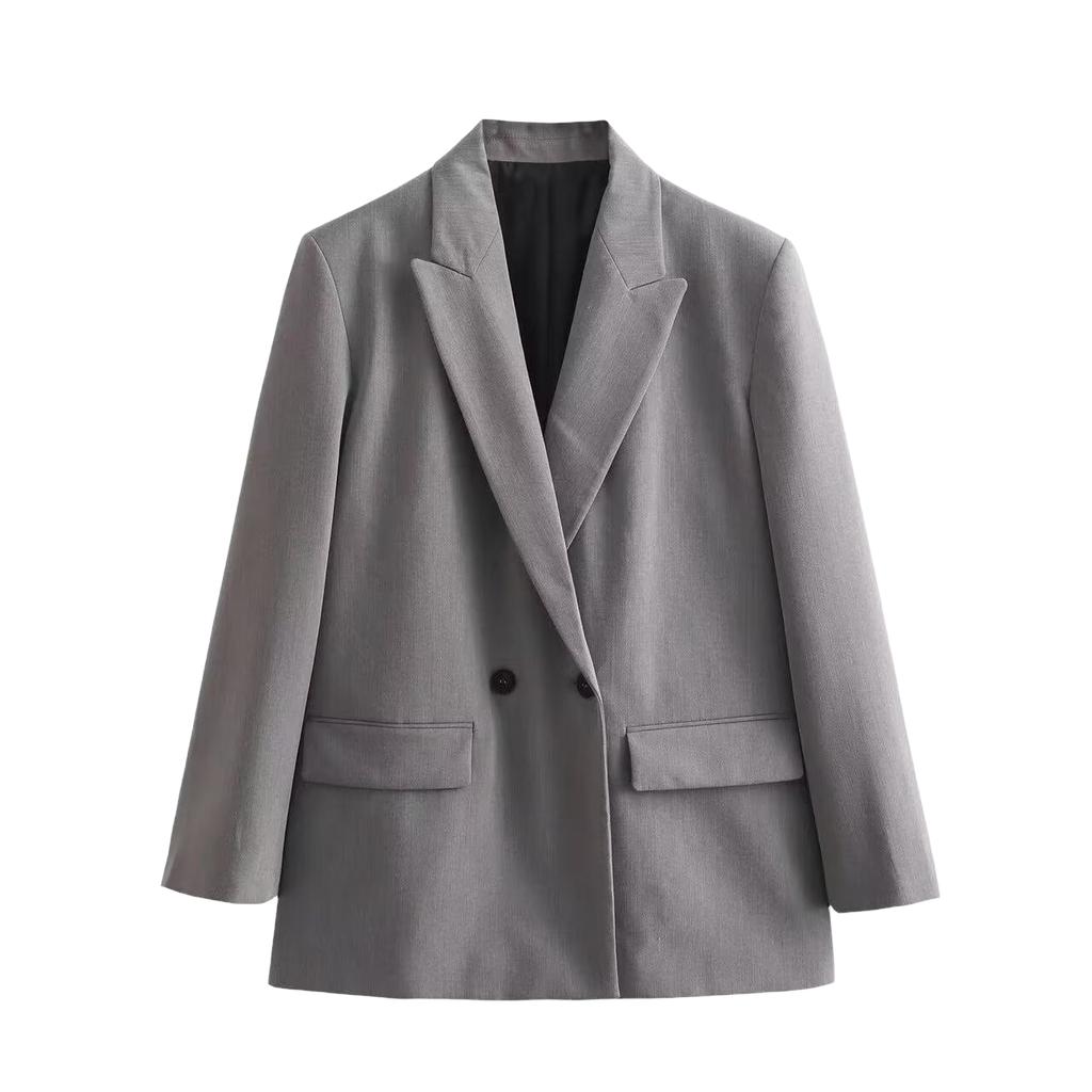 Women's Color Versatile Suit Jacket for Business Casual Daily Wear