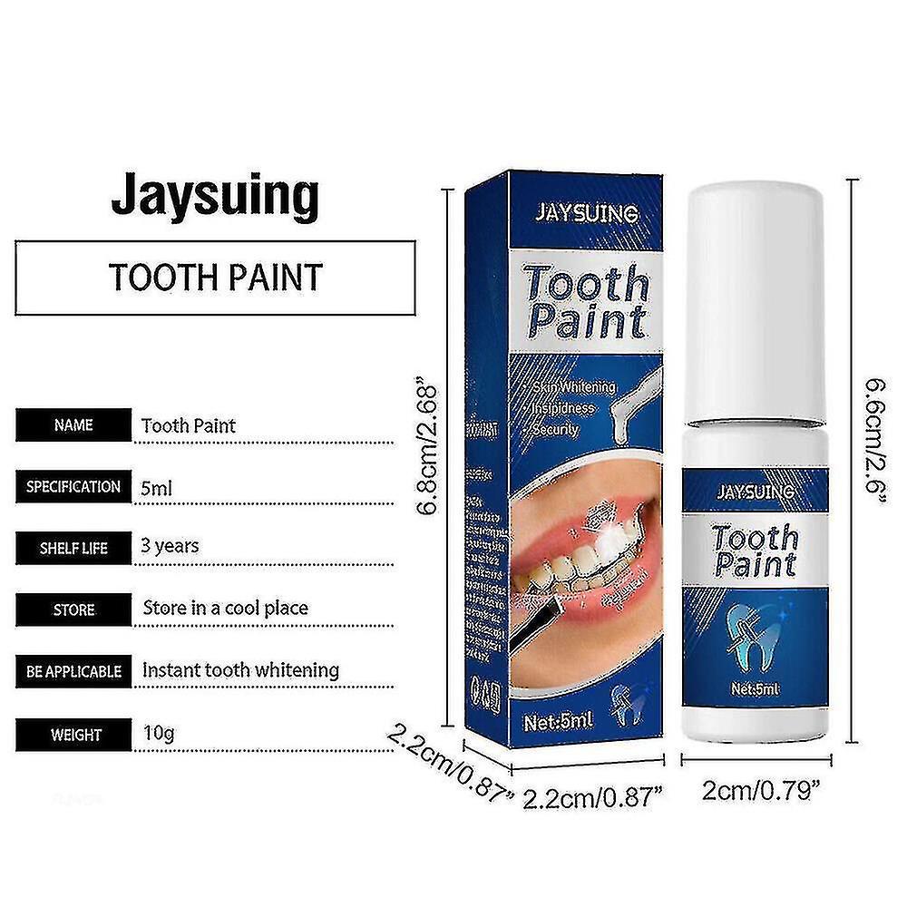 Best Seller Tooth Paint, Instant Teeth Whitening Paint Extra Strong White Tooth Polish Gel-m.1630