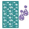 Halloween Themed Silkscreen Print Stencils for Clay Earrings Jewelry Making, Printing on Clay, Fabric
