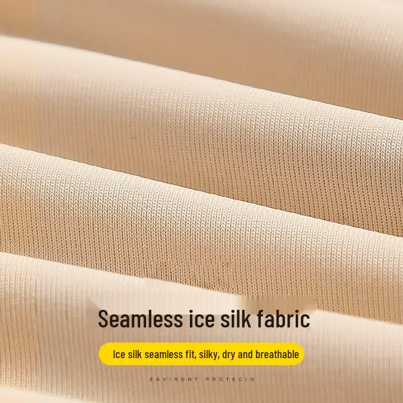Women's Ice Silk Seamless Safety Shorts 3-Pack