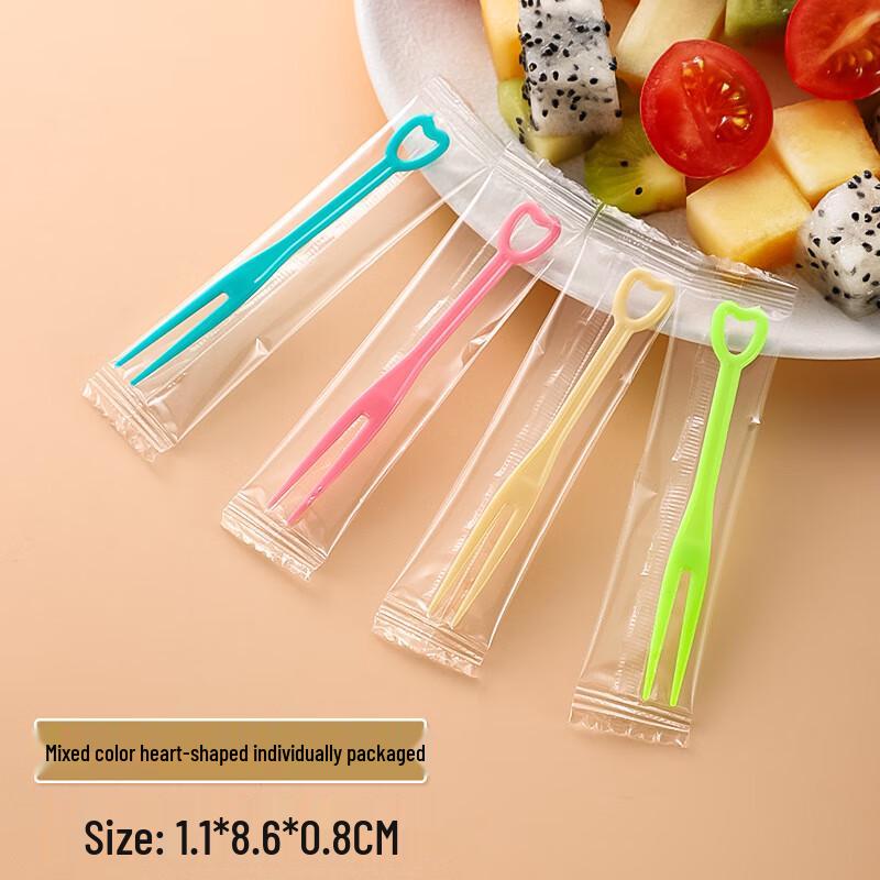 Disposable Food-Grade Fruit Forks
