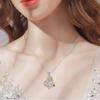 Sunflower Heart Necklace: 'You Are My Sunshine' Engraved, Bee & Color Drip Pendant