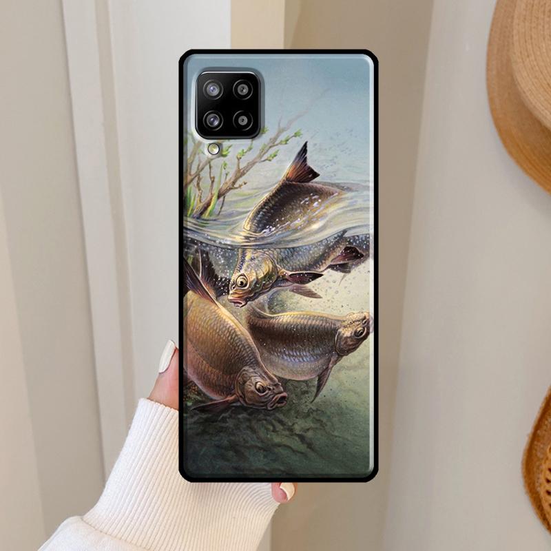 Carp Fish Case For Samsung Galaxy A16 A56 A36 A26 A25 A54 A34 A14 A52 A32 A12 A13 A33 A53 A15 A35 A55
