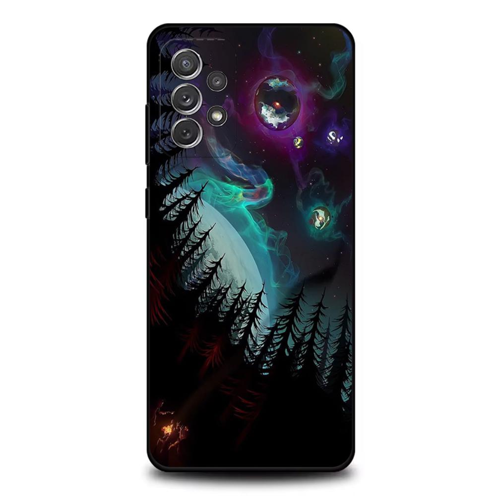 Outer W-Wilds Game Phone Case For Samsung S25,S24,S21,S22,S23,S30,Ultra,S20,Plus,Fe,Lite,Note,10,9,5G Black Cover