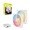 CORSAIR iCUE LINK RGB WEISS Dual Reverse Lüfter Starter Kit LX140-R CO-9051056-WW