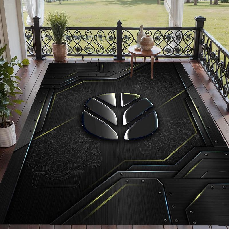 Weicher Bodenteppich New Holland Muster Teppich Dekorationsmatte Für Heimzimmer Dekoration