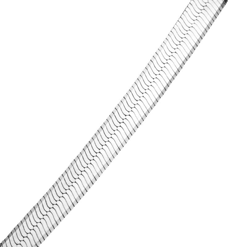 Bejian Necklace for Men, Hip-hop Style, High-end, Blade-shaped, Collarbone Chain, Snake Bone