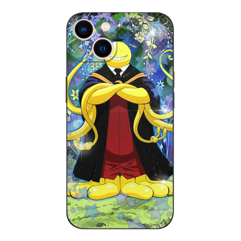 Black Tpu Case For Samsung Galaxy A3 A5 A7 2016 2017 2018 Cover Assassination Classroom