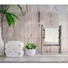 Towel Rack-Farmhouse Decor Ladder, 3-Tier Wood Countertop 16-Inch Mini Tea Towel Ladder for Bathroom Kitchen Office Ornament