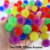 Toys Spiky Massage Ball Soft 25MM Sensory Fidget Stress Relief ADHD Autism Anxiety Therapy Party Favors Carnival Prizes Kids