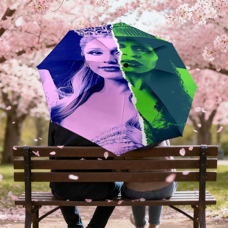 Transform Your Look with Our Colorful Umbrella Perfect for Outdoor Adventures, Auto-Open/Close, Lightweight & Durable, Great Gift Idea 081