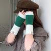 1pair Plush Women's Winter Gloves Touchscreen Thermal Gloves New Handwear  Outdoor Cycling