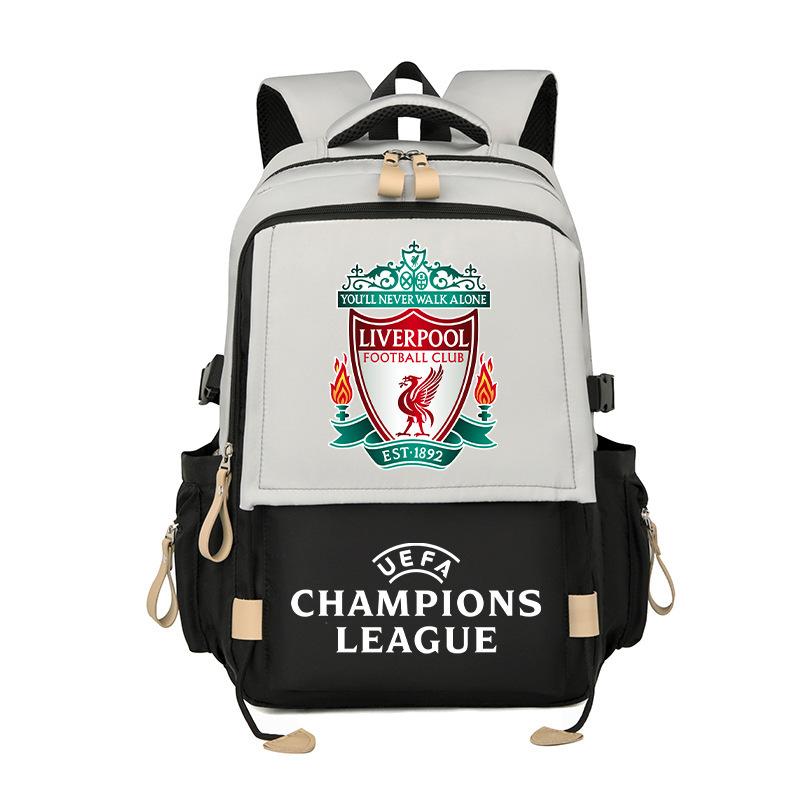 Large Capacity Schoolbag with Shoulder Strap; Student Three-piece Pencil Case Set