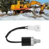 Stainless Steel 2 Pin Excavator Hydraulic Sensor Replacement for Excavator with Corrosion Resistance High Sensitivity Easy Installation