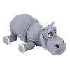 3D Printed Simulation Hippopotamus Figurine Movable Joints Hippo Statue River Horse Sculpture Educational Toy Animal Model Decoration Ornament