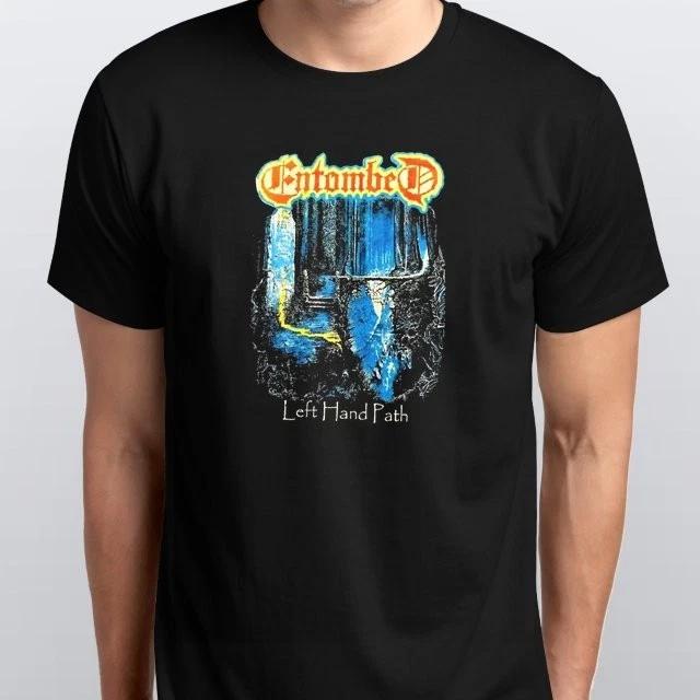 ENTOMBED Metal Band Unisex T-SHIRT S M L XL XXL 3 4 XL Black XXL