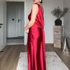 2025 Summer Elegant Sleeveless Round Neck Long Dress for Women
