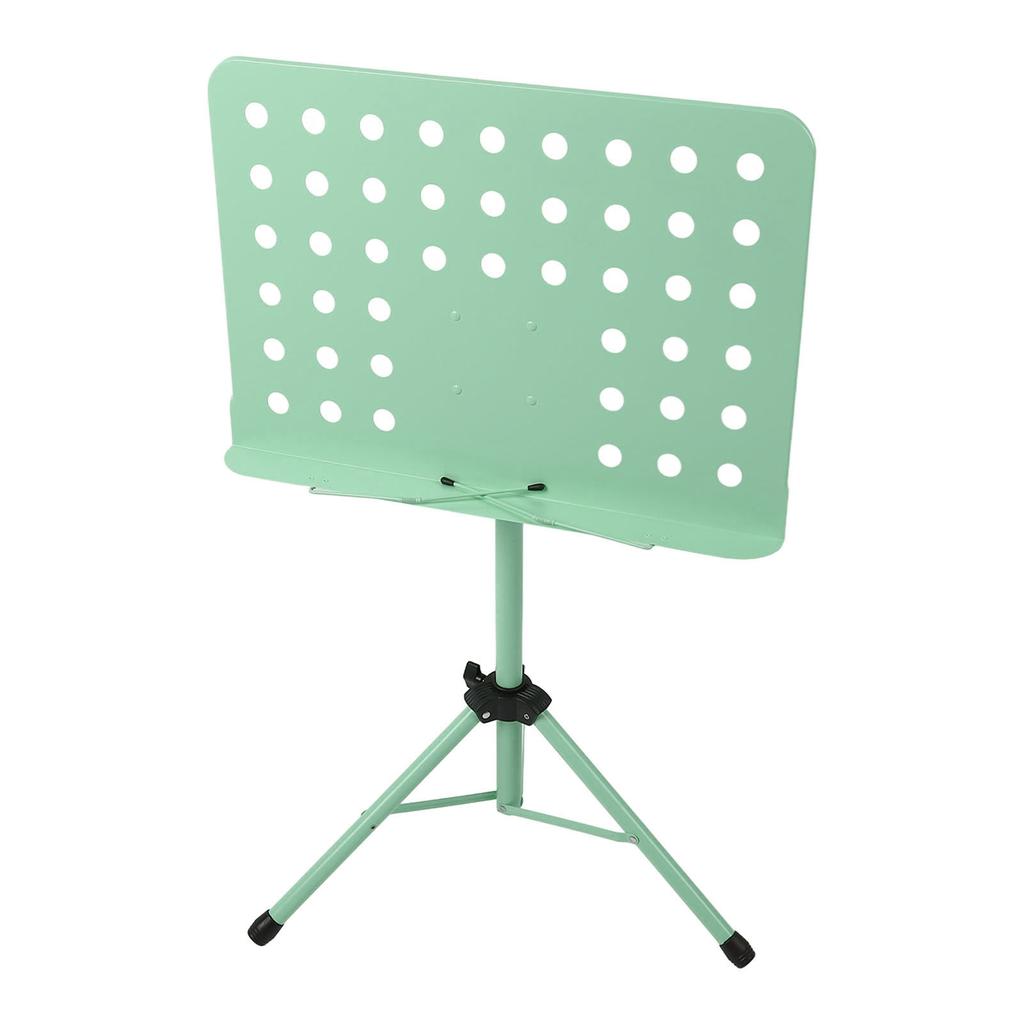 Notenstandaard Draagbaar Opvouwbaar Hefbaar Professionele Muziekboekstandaard voor Gitaar Viool Groen