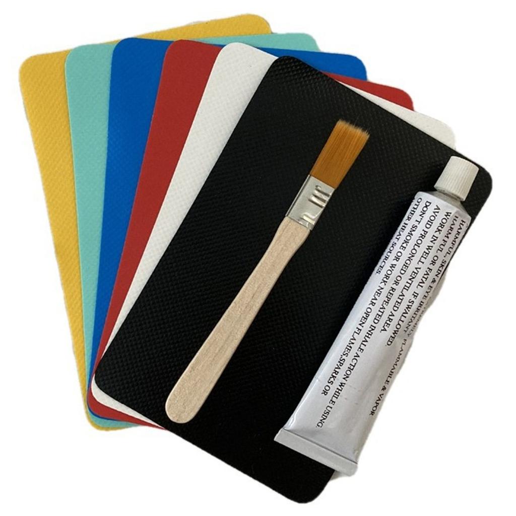 6Pcs Repair Patches Replacements for Inflatable Boats Canoes Water Toy Watertight PVC Repair Patches Kayak PVC Patches