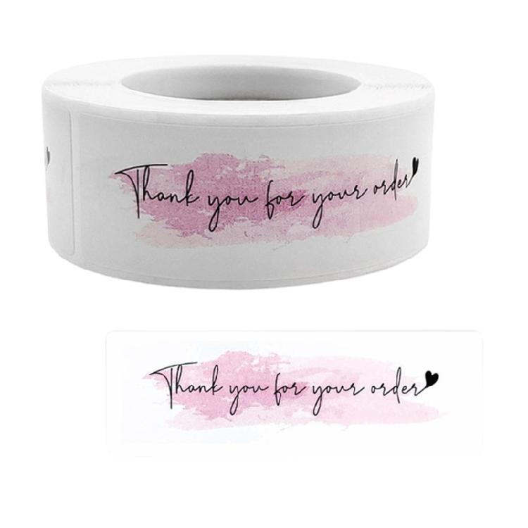 Small Sticker Adhesive Roll for Gift Wrapping Envelopes Sealing and Party Decorations 1 Roll(120pcs Sticker)