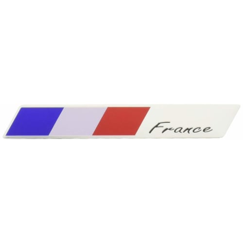 

Toyo Mark Aluminum Emblem Diagonal France Sticker AE-22
