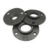 Cast Iron Flange 1/2" 3/4" 1" Female Thread Pipe Connector Wall Mount Floor Antique Handicraft Home Storage Decorative Fittings
