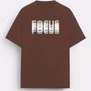 New Summer Men's Fashion T-shirt Personality Focus Printed Men's T-shirt Top