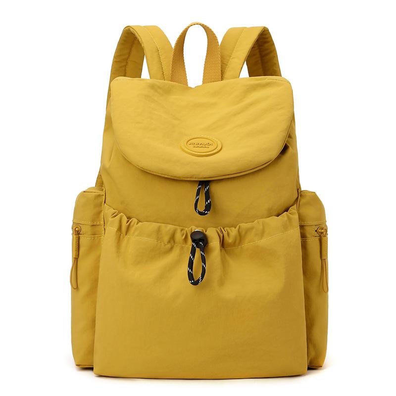 Waterproof Nylon Bag Lightweight Schoolbag Women's Travel Small Backpack