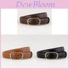 Leather Belt For Women With Smooth Buckle And Classic Design For Casual And Work Wear