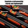 Level Tool,Mechanical Level, Bubble Vials Ruler, Aluminum Alloy Leveler Tool Shock-Resistant for Measuring Plumbing