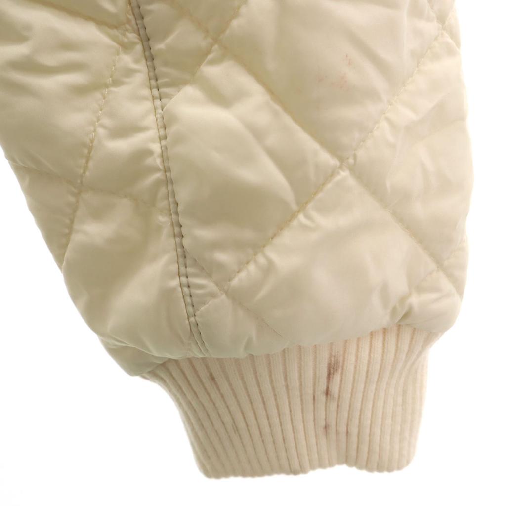 RALPH LAUREN SPORT Steppjacke L Elfenbein Baumwollfüllung Damen Gebraucht