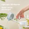 Cold Brew Pitcher with Nano Filter Leakproof Spin Drain Fridge Safe Multi Use for Juice Soy Milk and Iced Tea Compact Storage
