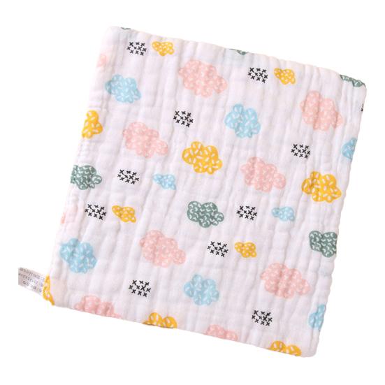 Handtuch Cartoon Druck Wasser Saugfähigen Quadratische Form Baby Taschentuch Muster Handtuch für Hause