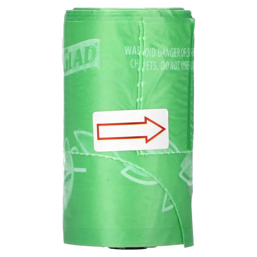 Glad for Pets Umweltfreundliche Müllbeutel, für Haustiere, Lavendel, 120 Beutel