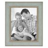 2 Pack 8x10 Decorative Tabletop Picture Frame Durable Plastic Glass Front Multi-Directional Easel Wall Hangers Home Gallery