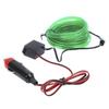 3Meters Car Interior Lighting Auto LED Strip Cigar Lighter Driving Wire Tube Neon Light