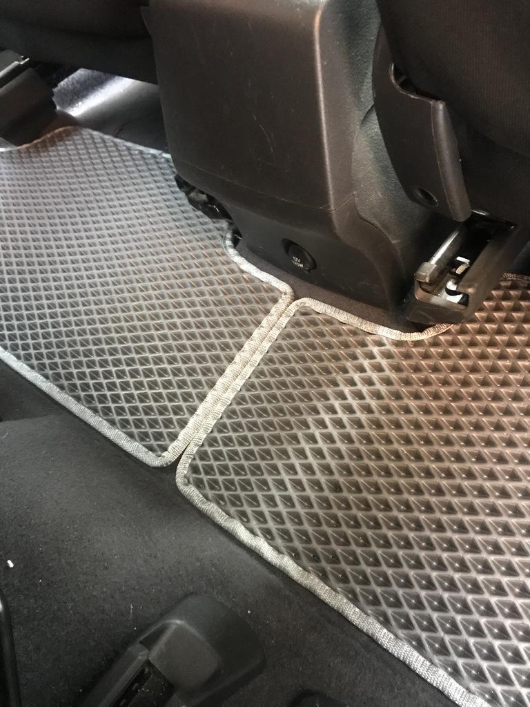 Covorașe EVA (negru) pentru Toyota Corolla Verso 2004-2009