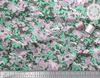 Soimoi Japan Crepe Satin Fabric Two Tone With White Camouflage Print Fabric by the metre 42 Inch