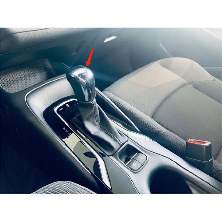 Gear Shift Knob Lid Cover Trim For - Toyota Corolla Cross ABS Chrome