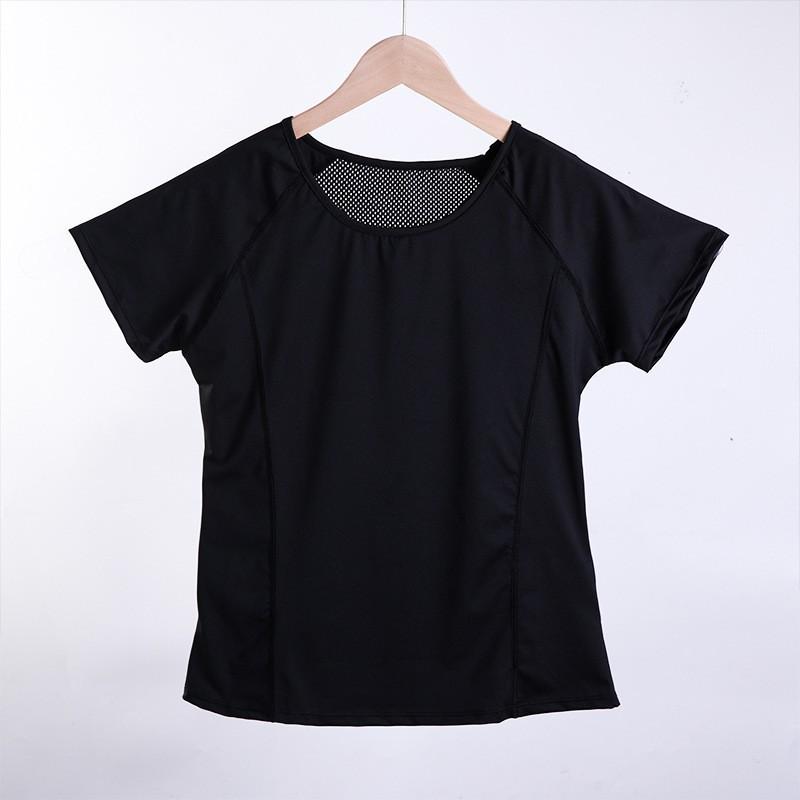 

Quick-drying Yoga Clothes Women s Tight-fitting Sports Slimming Short-sleeved Running High-elastic Breathable L