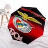 Printed Sport Lisboa e Benfica Printed Folding Umbrella,Outdoor,Leisure,And Travel Umbrella,Durable Umbrella Fabric,Birthday And Holiday Gift
