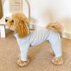Warmer elastischer Haustier-Overall Winddichte Hundefleece-Pyjamahose Haustier-Vierbeiner-Hose Kleine mittlere Hunde