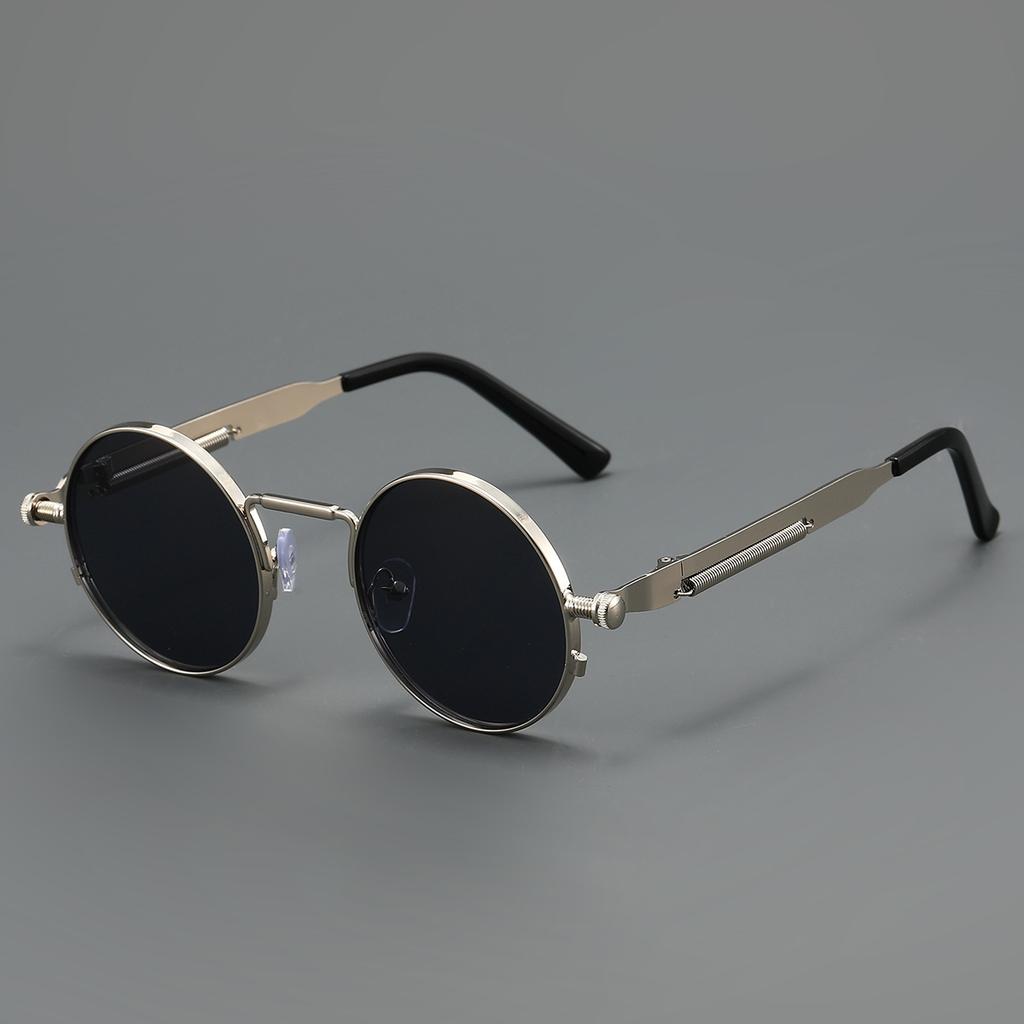Neue Klassische Retro Runde Rahmen Myopie Sonnenbrille Steampunk Stil Sonnenbrille Hohe Definition Brillen Dioptrien 0 Bis -4.0